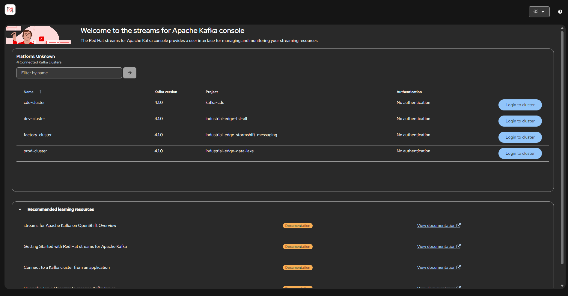 Kafka Streams — Arquitectura multi-cluster