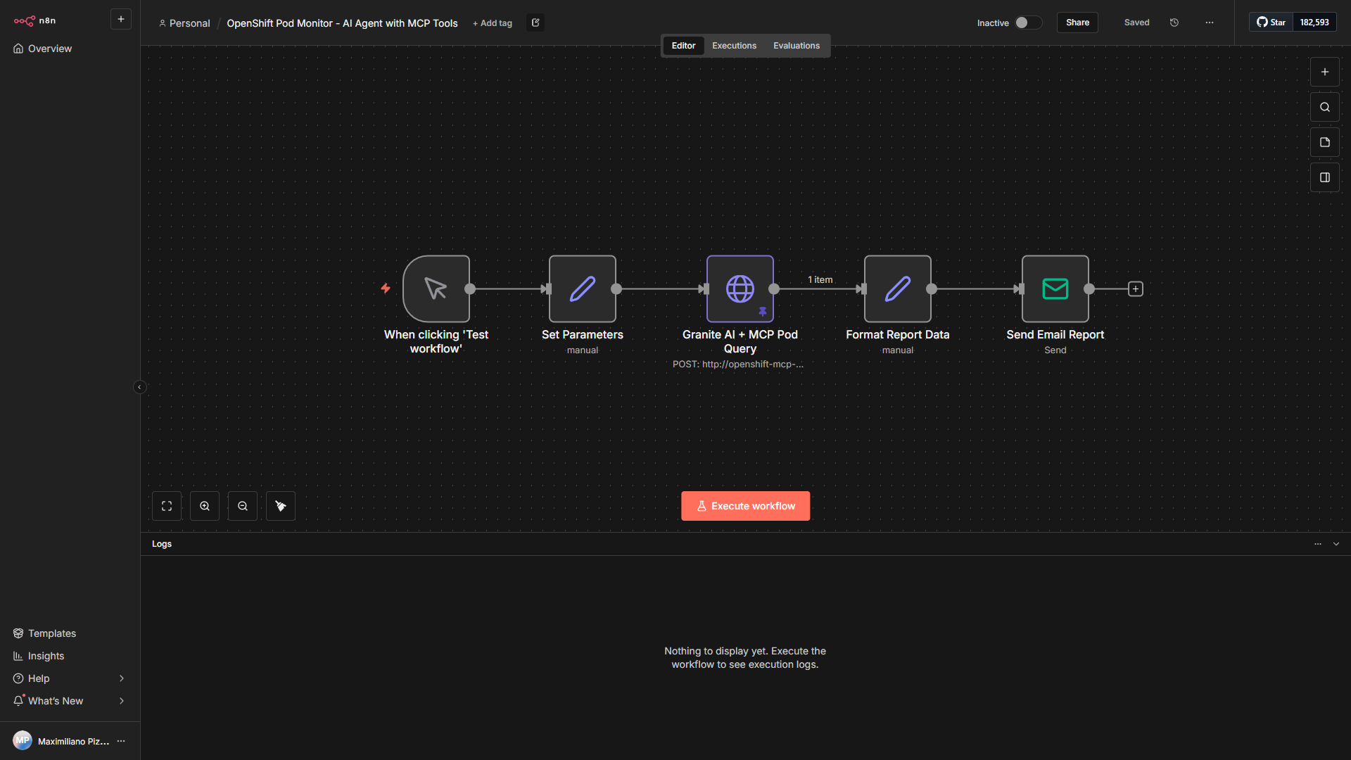 Pod Monitor AI Agent with MCP Tools